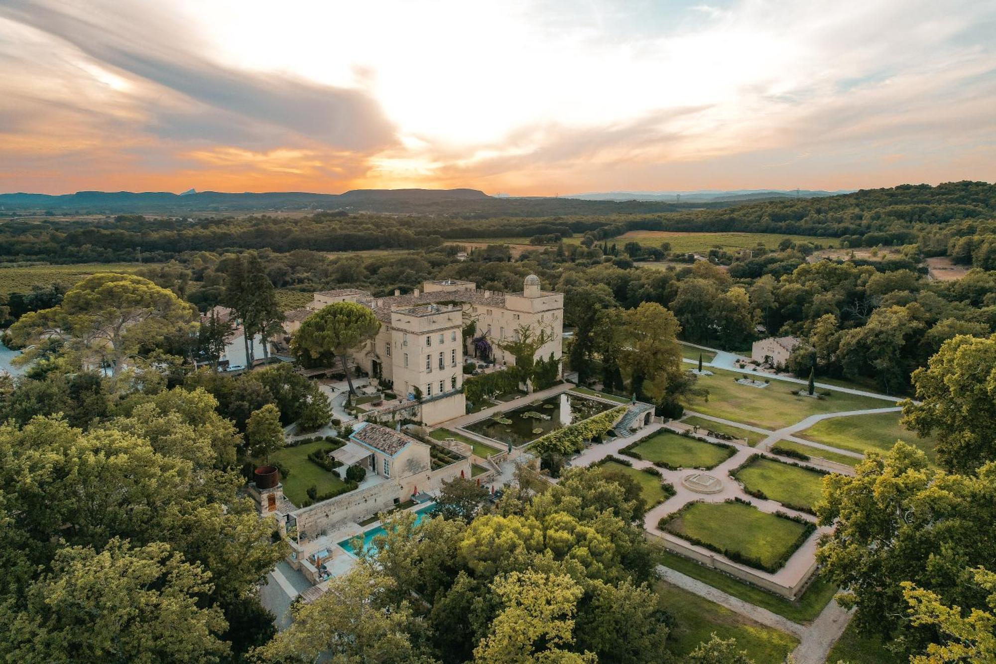 Château de Pondres Villevieille Exterior foto