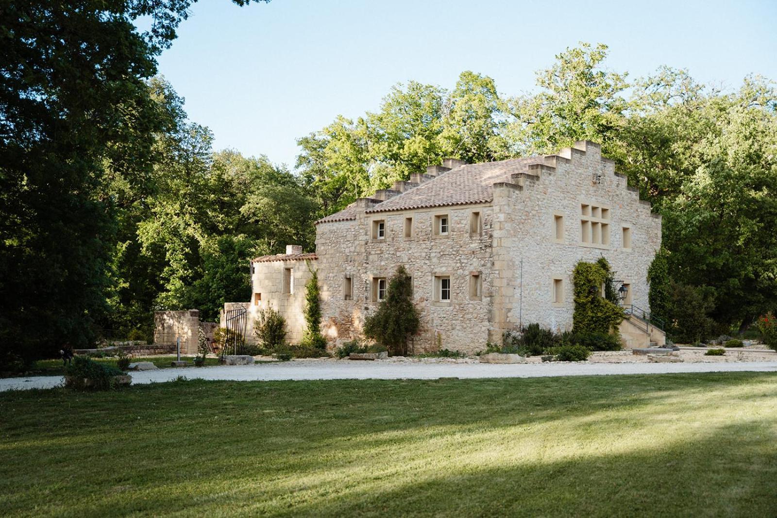 Château de Pondres Hotel Villevieille Exterior foto